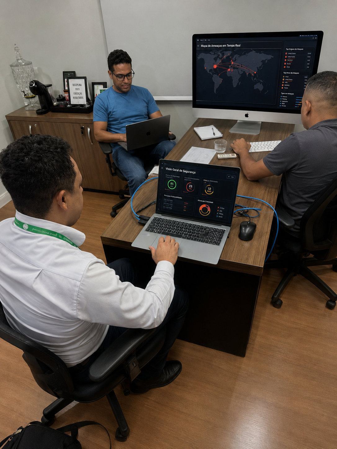 Segurança da informação e cibersegurança conduzidas pela Cooper IA